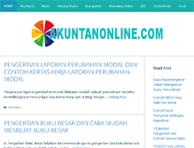 Tablet Screenshot of akuntanonline.com